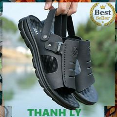 Dép Da Nam Thời Trang Cao Cấp Đế Cao Su Đúc Nguyên Khối - DÉP L7 Dễ Phối Đồ, Tiện Lợi Chất Lượng Cao