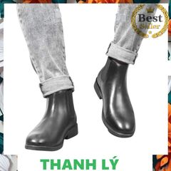 Giày boots nam Chelsea Classic - Đế khâu thời trang, phong cách thanh lịch, phù hợp với mọi outfit, chất liệu da cao cấp, tăng chiều cao 3cm