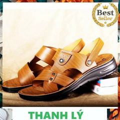 Dép Nam Da Bò Cao Cấp - Bảo Hành 1 Năm, Siêu Bền & Thời Trang Mới - Giày Quai Da Chất Lượng, Dễ Phối Đồ