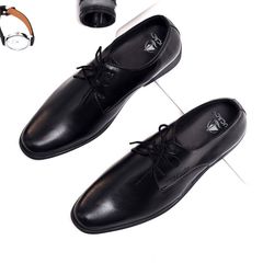 Giầy Tây Nam Buộc Dây HM07 - Phong Cách Công Sở Thời Thượng, Dễ Phối Đồ, Thời Trang Lịch Lãm Cho Nam Giới