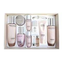 Set dưỡng da ẩm mượt Ohui Miracle Moisture Pink Barrier 9pcs mới