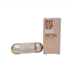 Nước hoa 212 VIP Rose NYC EDP 5ml - Carolina Herrera - Hương thơm quyến rũ và sang trọng cho phái đẹp