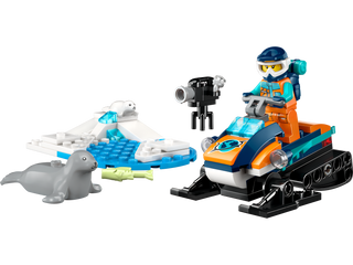 Đồ chơi lắp ghép LEGO chính hãng City Arctic Explorer Snowmobile 60376 - 70 mảnh ghép 240822