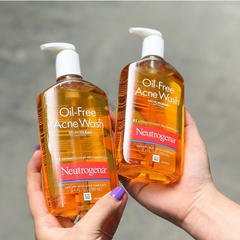 Sữa Rửa Mặt Hỗ Trợ Ngừa Mụn Neutrogena Oil-Free Acne Wash 269ml - Giải Pháp Chăm Sóc Da Nhạy Cảm, Ngăn Ngừa Mụn Hiệu Quả