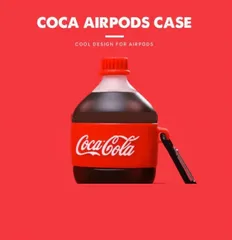 [ ᴄᴀꜱᴇ ᴀɪʀᴘᴏᴅ ]  Vỏ Bọc Airpods 1 2 PRO ( Chai nước ngọt Coca Cola ) Cho Hộp Sạc Tai Nghe AirPods 1 2 PRO