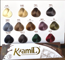 Nhuộm Tóc Kami Đủ Màu 100ml - Thuốc Nhuộm Tóc An Toàn, Đa Dạng Màu Sắc, Phù Hợp Với Tất Cả Phong Cách Tóc