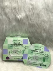 Combo 10 Miếng Mặt Nạ Banobagi Dưỡng Sáng, Thư Giãn Da Chiết Xuất Tự Nhiên (Xanh Lá) - Sản Phẩm Chăm Sóc Da Tươi Trẻ, Rạng Rỡ