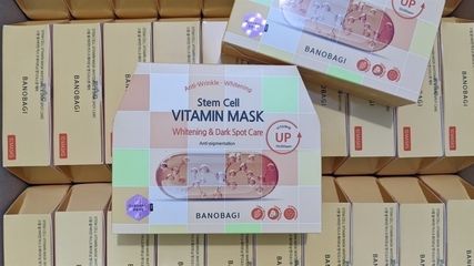 Mặt nạ Banobagi Stem Cell Vitamin Mask Whitening & Dark Spot Care 