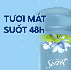 Lăn Khử Mùi Secret Clear Gel Cool Waterlily 73gr