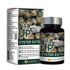 (Hàng nhập khẩu) Tinh chất hàu UP Oyster Extra lọ 30 viên
