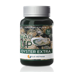 (Hàng nhập khẩu) Tinh chất hàu UP Oyster Extra lọ 30 viên