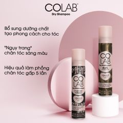 Combo Dầu Gội Khô Colab Pro 200ml - Bộ 3 Phân Loại Siêu Tiết Kiệm cho Tóc Bồng Bềnh và Đẹp Mọi Lúc