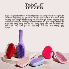 Lược Tangle Teezer Ultimate Detangler - Gỡ Rối Tóc Ướt Tối Ưu, Giảm Gãy Rụng Tóc, Phù Hợp Tóc Thẳng và Xoăn