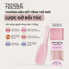 Lược Tangle Teezer Ultimate Detangler - Gỡ Rối Tóc Ướt Tối Ưu, Giảm Gãy Rụng Tóc, Phù Hợp Tóc Thẳng và Xoăn