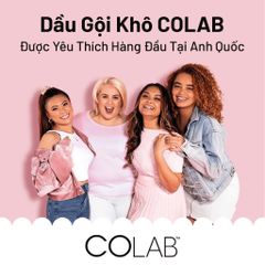 Combo Dầu Gội Khô Colab 200ml - Bộ 5 Mùi Hương Quyến Rũ, Tóc Sạch Bồng Bềnh Trong 5 Giây, Giá Siêu Tiết Kiệm