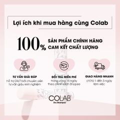 Dầu Gội Khô Colab 200ml - Bộ Sưu Tập Mùi Hương Độc Đáo, Bổ Sung Vitamin E, Tóc Sạch Bồng Bềnh Chỉ Sau 5 Giây