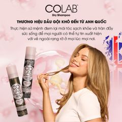 Dầu Gội Khô Colab Pro 200ml - Tạo Phồng Gấp 5 Lần, Che Khuyết Điểm Chân Tóc, Thích Hợp Dùng Ngày Đêm, Hương Dừa Tươi Quyến Rũ