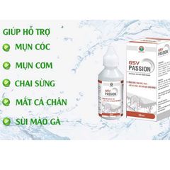 Kem Bôi GSV Passion Giảm Mụn Cóc, Mụn Cơm, Mụn Mắt Cá Chân, Sùi Mào Gà, Chai Sừng  - 15ml