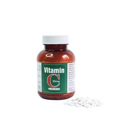 Viên Uống Vitamin C 50mg - Tăng Cường Sức Đề Kháng, Bổ Sung Vitamin C Cho Người Thiếu, Lọ 1000 Viên Nén