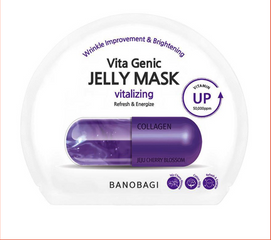 Combo 10 Mặt Nạ Banobagi Vita Genic Jelly Vitalizing Tím - Cung Cấp Độ Ẩm & Làm Sáng Da - Sản Phẩm Chăm Sóc Da Hàn Quốc Chất Lượng