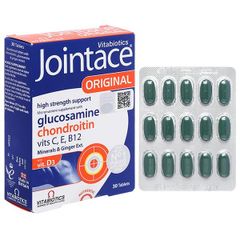 Viên Uống JOINTACE Hỗ Trợ Sức Khỏe Khớp - Tăng Tiết Dịch Khớp, Hỗ Trợ Xương Khớp, Vitabiotics, 30 Viên