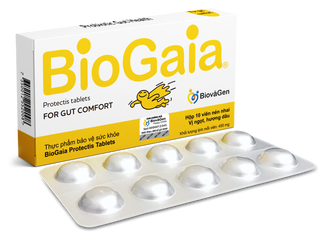 (Hàng nhập khẩu) Men vi sinh cho bà bầu Biogaia Protectis 10 viên
