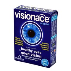 Thực Phẩm Bảo Vệ Sức Khỏe VISIONACE ORIGINAL - Hỗ Trợ Cải Thiện Thị Lực Hộp 30 Viên - Vitabiotics Nhập Khẩu Từ Anh Quốc