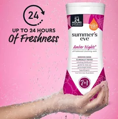 Dung dịch vệ sinh phụ nữ Summer's Eve Amber night 444ml
