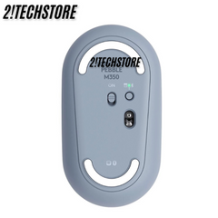 Chuột Không Dây Bluetooth Logitech M350 Silent - Thiết Kế Cute, Nhỏ Gọn, Hoàn Hảo Cho Văn Phòng và MacBook - Bảo Hành 12 Tháng