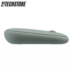 Chuột Không Dây Logitech M350 Pebble Silent Xanh Lá - Chuột Văn Phòng Kết Nối Bluetooth và USB, Thiết Kế Nhỏ Gọn, Thời Gian Sử Dụng Lâu