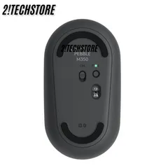 Chuột Không Dây Logitech M350 Pebble Silent - Chuột Văn Phòng Kết Nối Bluetooth, USB, Thiết Kế Mỏng, Bảo Hành 12 Tháng
