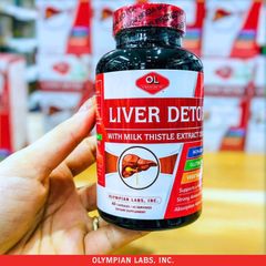 Viên uống Live Detox Olympian Labs - Hỗ trợ chức năng gan, giải độc gan hiệu quả, chống oxy hóa, tăng cường sức khỏe gan