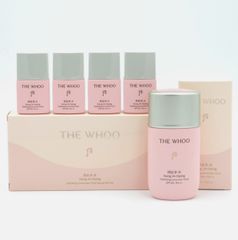 Bộ Kem Chống Nắng Whoo Hồng Gongjinhyang Soo Vital Hydrating SPF50+ PA+++ 60ml tặng 4 tuýp mini 13ml - Dưỡng ẩm và bảo vệ da tối ưu