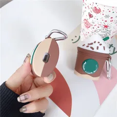 Vỏ Bọc AirPods Silicon Dẻo Hình Cốc Kem Starbucks - Phụ Kiện Tai Nghe AirPods 1 2 Siêu Cute, Thiết Kế Tinh Tế