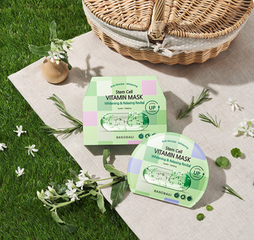 Combo 10 Miếng Mặt Nạ Banobagi Dưỡng Sáng, Thư Giãn Da Chiết Xuất Tự Nhiên (Xanh Lá) - Sản Phẩm Chăm Sóc Da Tươi Trẻ, Rạng Rỡ