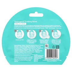 Mặt nạ lột làm sạch sâu Neutrogena Purifying Boost Peel Off Mask 10g 240813
