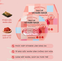 Combo 10 miếng Mặt Nạ Banobagi whitening & stretching patch