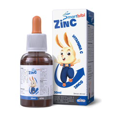 Siro Smartbibi Zinc Hương Cam 30ml - Bổ Sung Kẽm và Vitamin C Tăng Cường Sức Đề Kháng Cho Trẻ Em, Giúp Cải Thiện Biếng Ăn