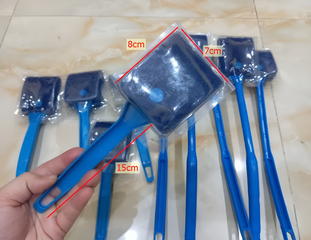 Cây Cọ Rửa Vệ Sinh Hồ Cá Thủy Sinh - Cán Nhựa Ngắn Dài, Dụng Cụ Làm Sạch Bể Cá, Phụ Kiện Vệ Sinh Bể Cá Cảnh