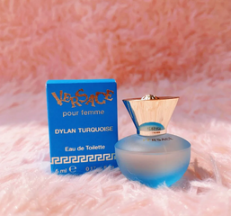 Nước Hoa Versace Pour Femme Dylan Turquoise 5ml - Hương Quả Tươi Mát & Hoa Cỏ Quyến Rũ - Lựa Chọn Sang Trọng Cho Phái Đẹp