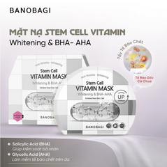 Combo 10 Miếng Mặt Nạ Banobagi Làm Sáng Da & Tẩy Tế Bào Chết - Chăm Sóc Da Hàn Quốc, Làn Da Rạng Rỡ, Mịn Màng