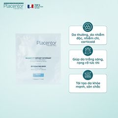 Mặt Nạ Thải Độc Tố Tái Tạo Da Placentor Vegetal - Mặt Nạ Dưỡng Da Sáng Mịn và Thanh Lọc Cho Mọi Loại Da