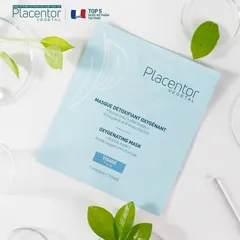 Mặt Nạ Thải Độc Tố Tái Tạo Da Placentor Vegetal - Mặt Nạ Dưỡng Da Sáng Mịn và Thanh Lọc Cho Mọi Loại Da