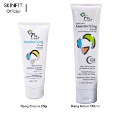 Kem Dưỡng Ẩm Trắng Da Fixderma 60g - Cân Bằng Độ Ẩm, Duy Trì Đàn Hồi Cho Da Khô, Viêm Da, Chăm Sóc Da Tự Nhiên