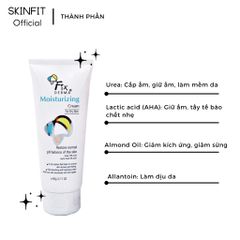 Kem Dưỡng Ẩm Trắng Da Fixderma 60g - Cân Bằng Độ Ẩm, Duy Trì Đàn Hồi Cho Da Khô, Viêm Da, Chăm Sóc Da Tự Nhiên