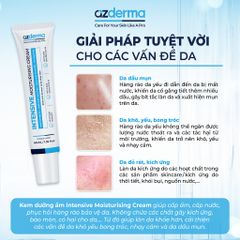 Kem Dưỡng Ẩm Phục Hồi Hàng Rào Bảo Vệ Azderma 40ml - Kem Dưỡng Ẩm Chuyên Sâu, Cấp Nước, Giúp Da Sáng Khỏe Mịn Màng