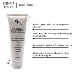 Kem Dưỡng Mờ Rạn Da Fixderma Strallium 75g - Tinh Chất Thiên Nhiên Giảm Vết Rạn An Toàn Cho Mẹ Bầu và Sau Sinh