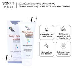 Sữa Rửa Mặt Fixderma Non Drying Cleanser - Dành Cho Da Dầu Mụn, Làm Sạch Sâu, Kiềm Dầu, Giảm Mụn, 60g