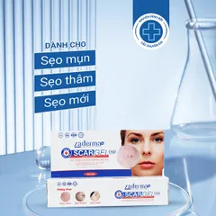 ZADERMA SCAR GEL 7D (7g) - Gel Mờ Sẹo Hiệu Quả, Cải Thiện Sẹo Sau Mụn Chỉ Sau 7 Ngày, Giúp Da Mịn Màng Tự Nhiên