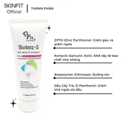 Dầu Gội Fixderma Bioteez-s - Giảm Ngứa, Làm Sạch Gàu, Kích Thích Mọc Tóc Khỏe, 75g - Chăm Sóc Tóc Từ Thiên Nhiên